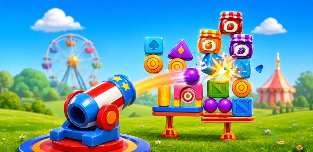 Break Bang: Smash Carnival horizontal gameplay image